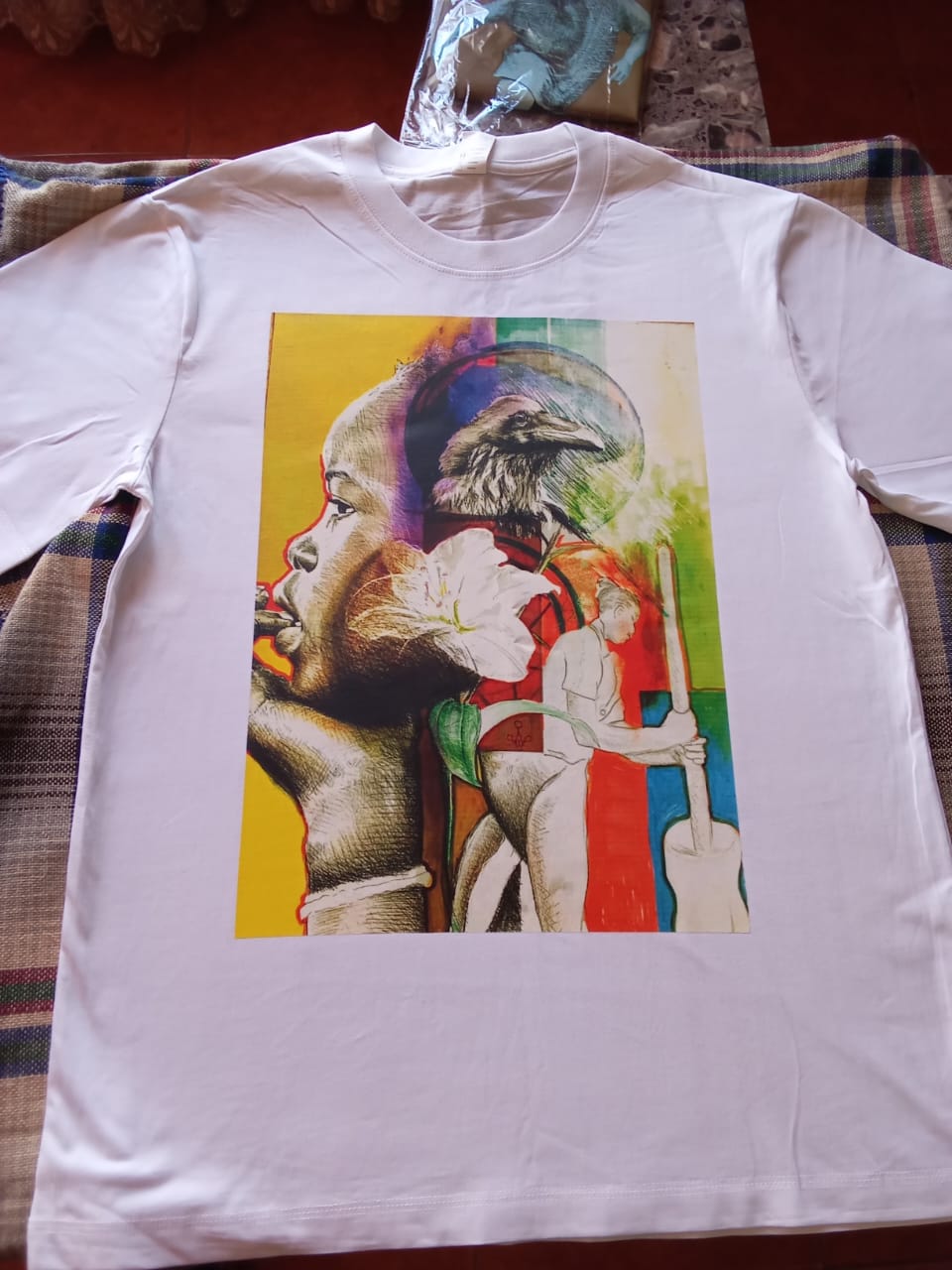 Placeholder image — photography pending for 'Miniature Portrait Tee'